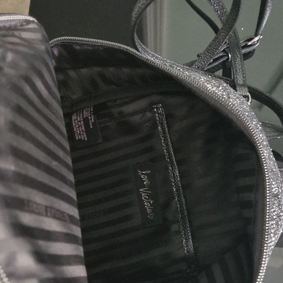 Victoria\'s Secret Glittering Black Backpack main image 7